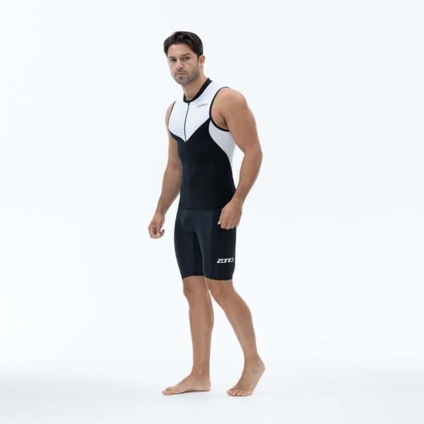 Zone3 Lava kort trisuit - Herr - Svart - Triathlon