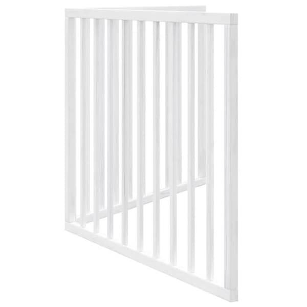 vidaXL Fällbar hundgrind 2 paneler 160 cm poppelträ 352184