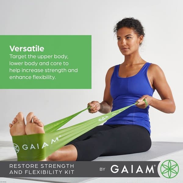 Gaiam - 59180 - Restore Strength and Flexibility Kit