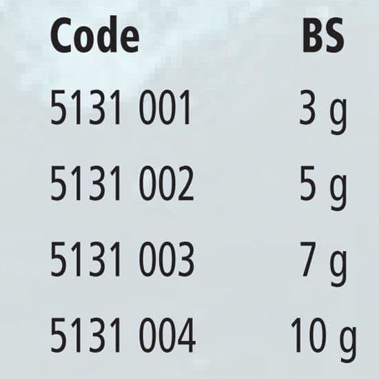 Fiskeutrustning - ZEBCO - Craquer Pose 10 - 10g - Cial Allround - Passage Pose