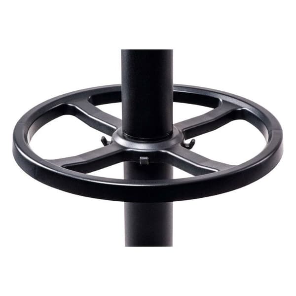 Porte-manteaux - MAUL - Nubis Noir - Solid stål - 170 cm - Betongbas