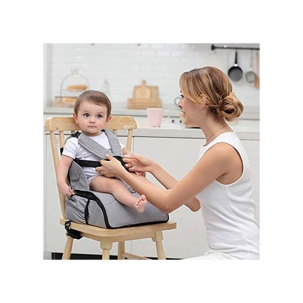 Babify 2 i 1 Grå Soft Grey - Portabel med Förvaring