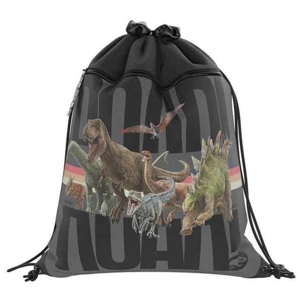 Ryggsäck - JURASSIC WORLD - Roar - Grå - Unisex Barn - One Size