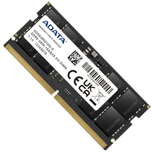 RAM-minne - Adata - AD5S480016G-S - 16 Go - DDR5 - 4800 MHz