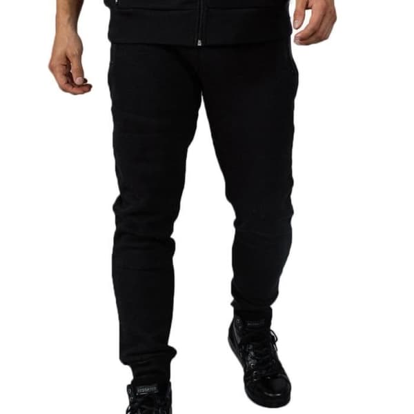 Joggingbyxor Herr Svart Redskins Rza - Hög midja - Elastisk midja - 85% Bomull, 15% Polyester