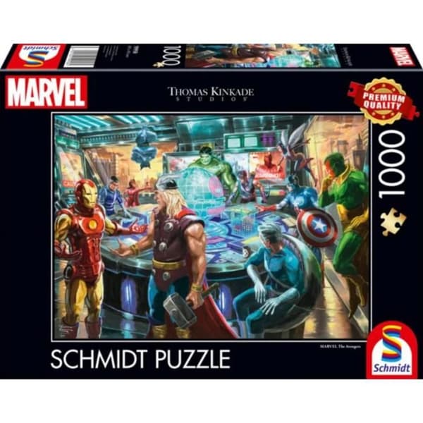 Pussel 1000 bitar: The Avengers - Thomas Kinkade