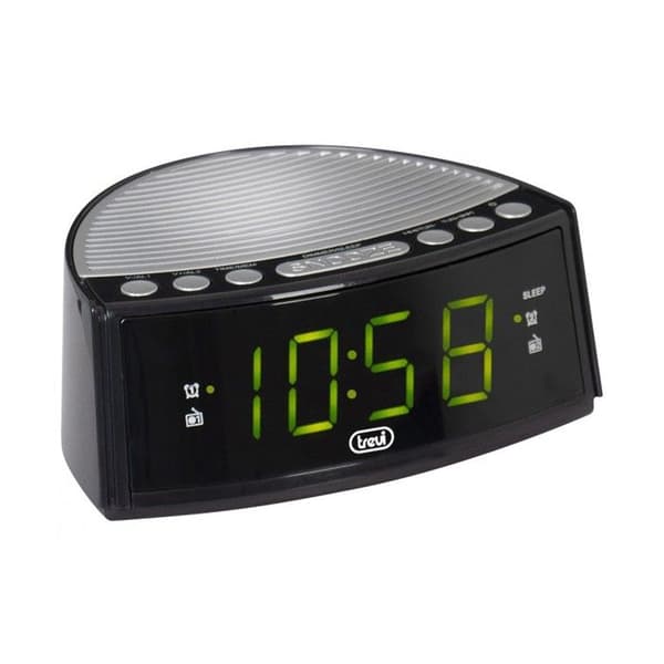 RC 846 D TREVI SVART KLOCKRADIO