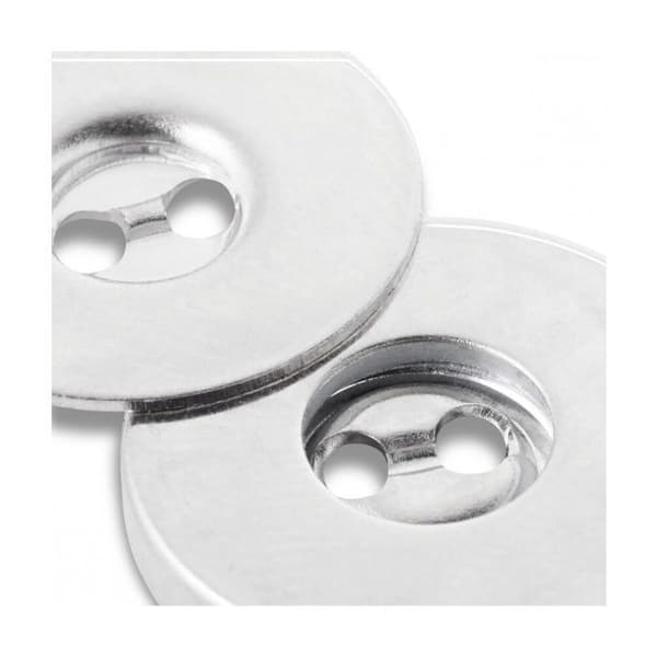 Magnetiska knappar - PRYM - 19 mm - Silver - 3 delar - Idealisk för tygpåsar