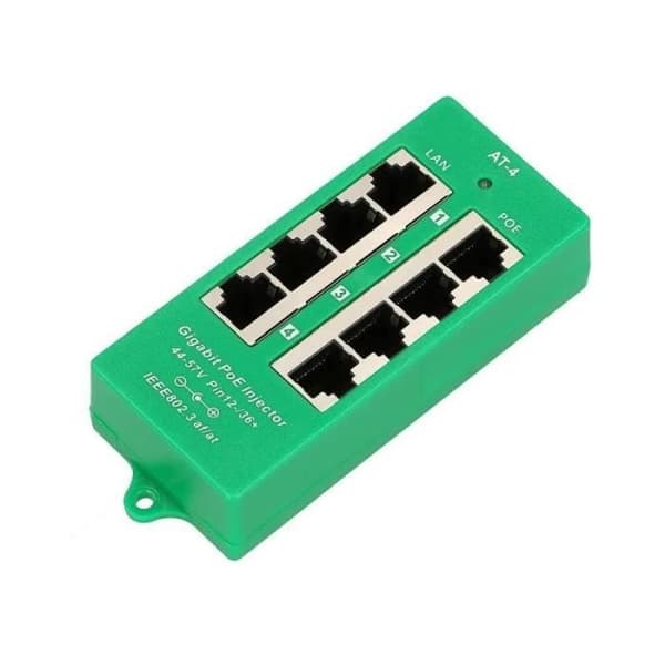 Extralink PoE Injector 4 portar Gigit - 5903148912554