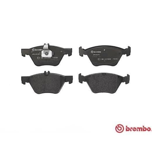 BREMBO Bromsbeläggssats P50026 - 4 st