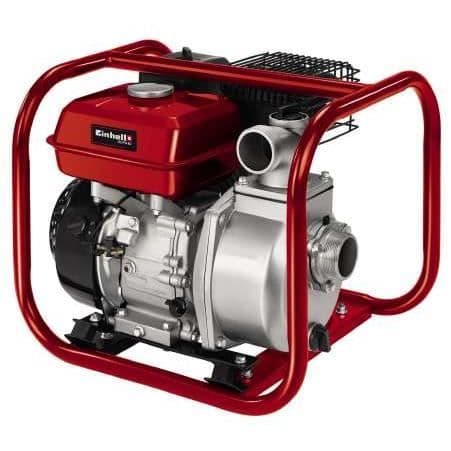 Värmeevakueringspump - EINHELL - GE-PW 46 - 4-taktsmotor - Oljesäkerhet - Stålram