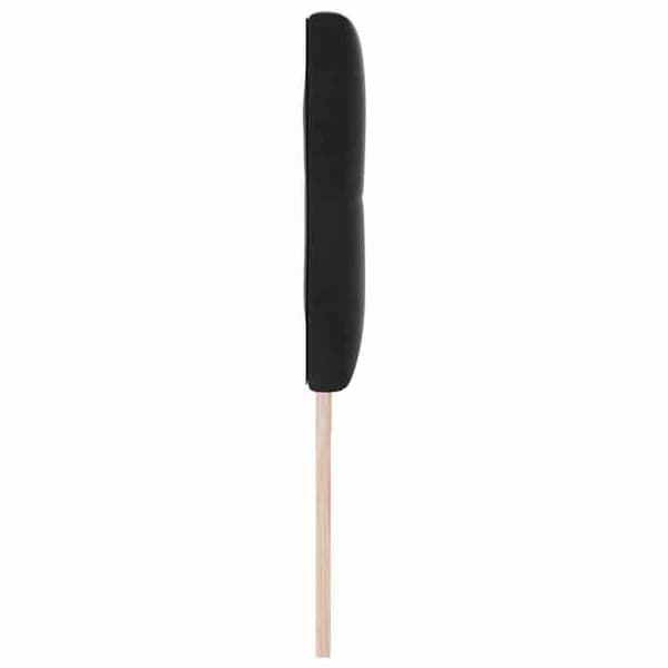 vidaXL Sänggavel Svart 180 cm Sammet 42007185