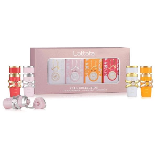 Presentförpackning - LATTAFA - Yara Collection - 4 x 5 ml - Eau de parfum - Flerfärgad