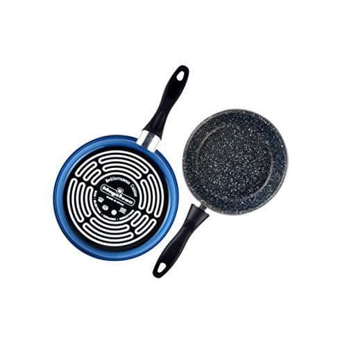 Set med stekpannor - MAGEFESA - K2 - Stål - 24 cm - Induktionskompatibel