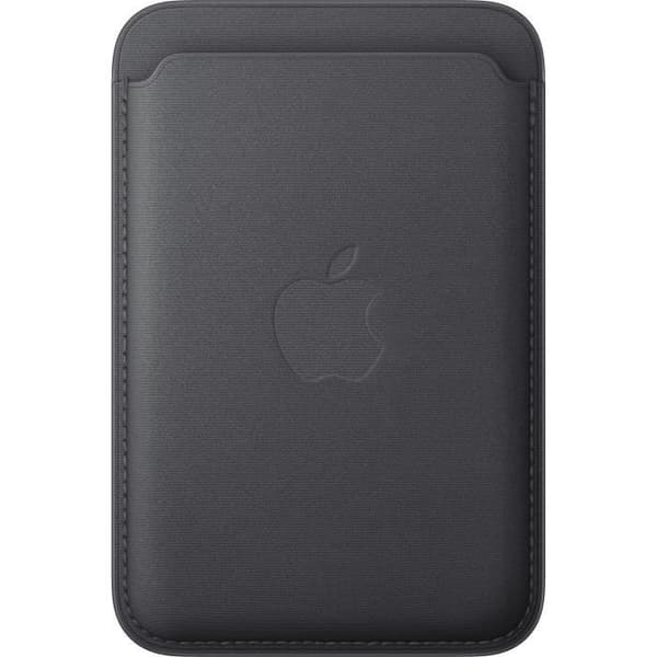 APPLE iPhone - Plånbok med fin väv och MagSafe - Svart