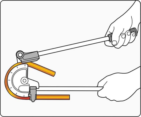 Bender - form för Yato bender - YT-21844 -dobladora av 15 mm rör