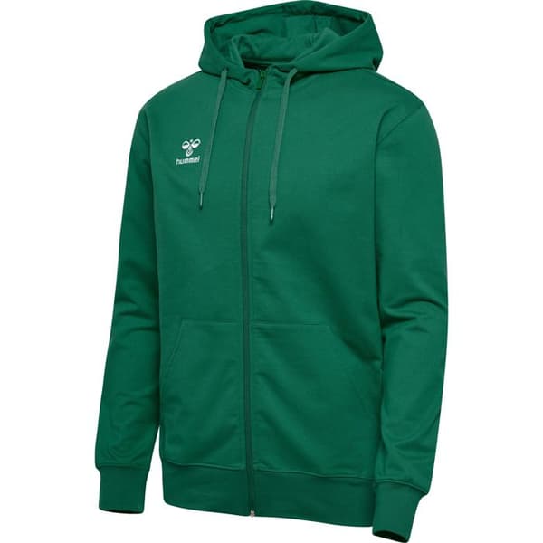 Hummel Go 2.0 hoodiejacka - grön