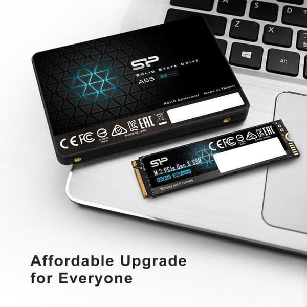 Internt SSD-disk - Silicon Power - Ace A55 128Go - SATA III 2.5" 3D NAND