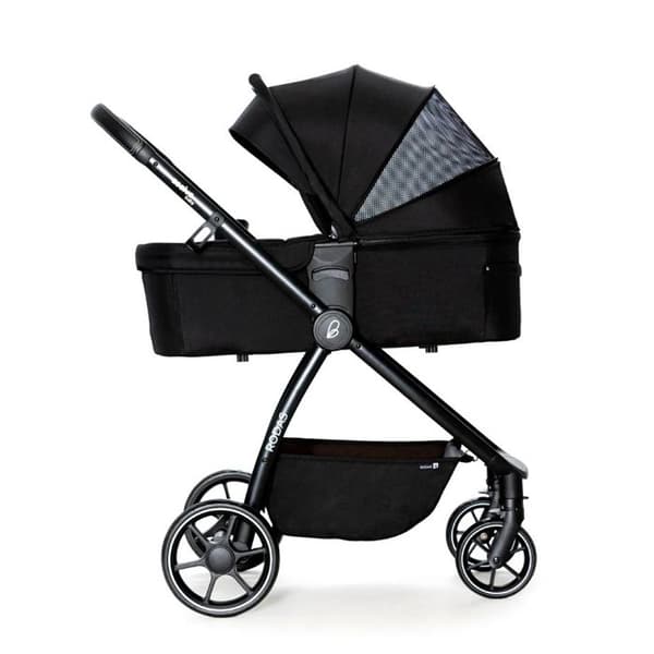 Poussette Trio Tre Hjul svart