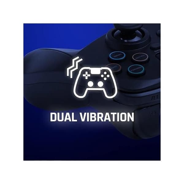 Trådlös PS4-kontroll från Snakebyte – dubbel vibration, analoga knappar, Bluetooth