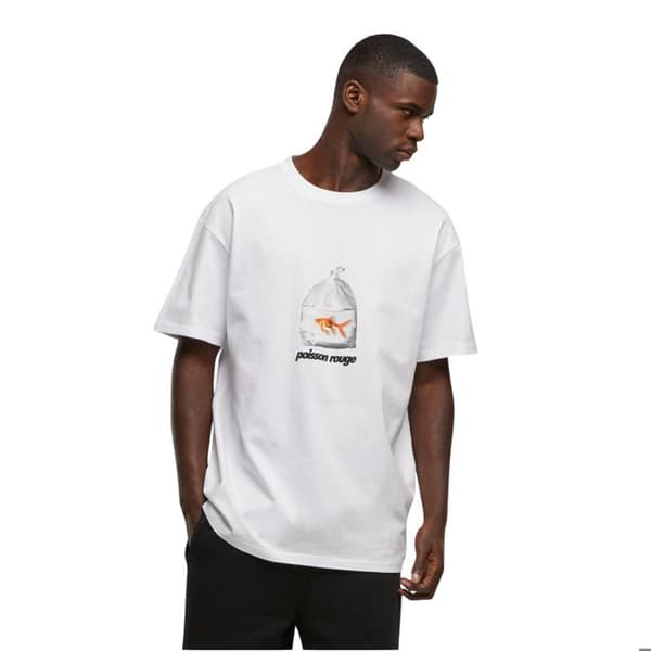T-shirt oversize Upscale Poisson Rouge tung