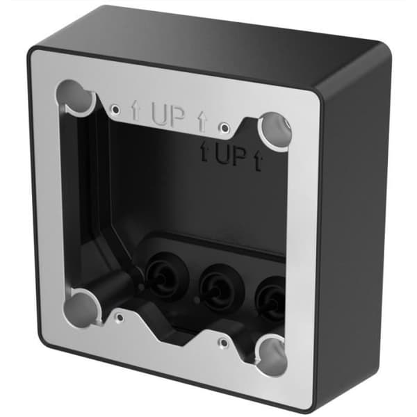 Tillbehör för intercomsystem - AXIS - 02066-001 - Ytmonteringslåda - Aluminium - IP69