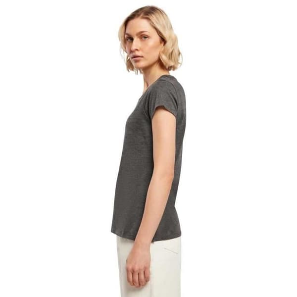 Bygg ditt varumärke Basic T-shirt för damer, kol, dam XS