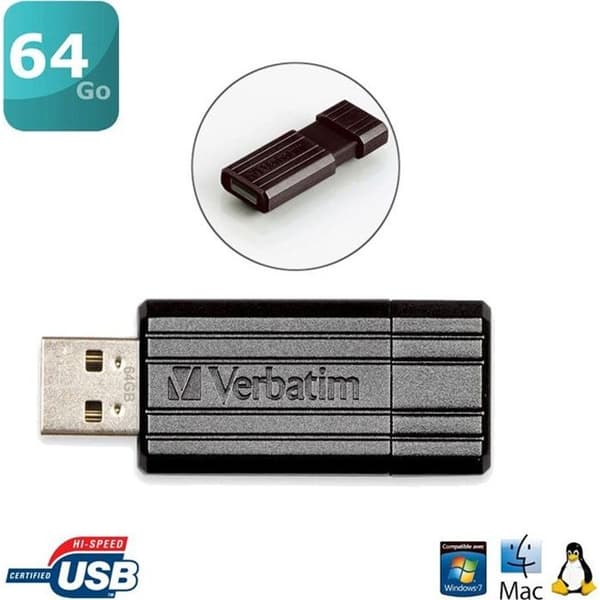 Verbatim Store'n'go PinStripe 64GB USB2