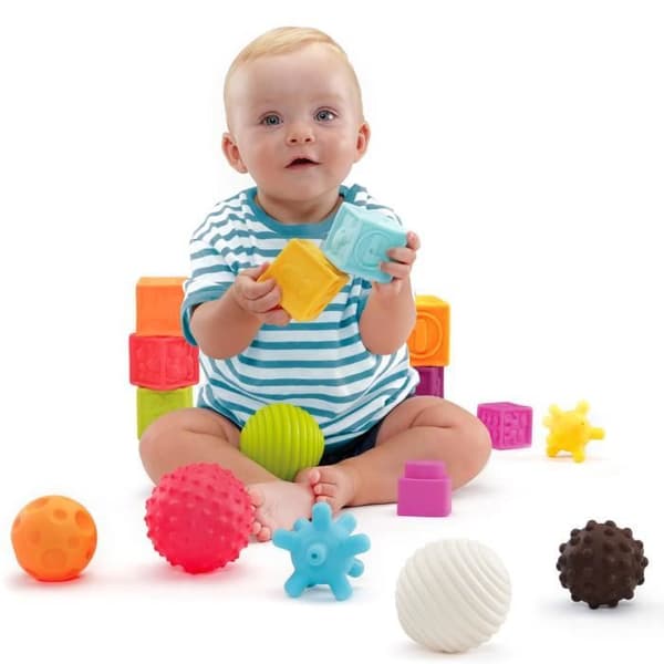 Klossar Play&Sense Cubes 12 st.