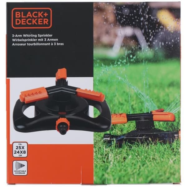 BLACK+DECKER Vattenspridare 3 Armar