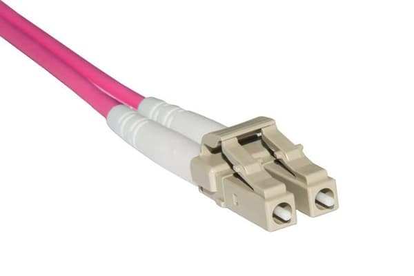 Fiberoptisk Kabel - Link - LKLCSC4501 - Multimode Duplex OM4 50/125 - 1 m - Lila