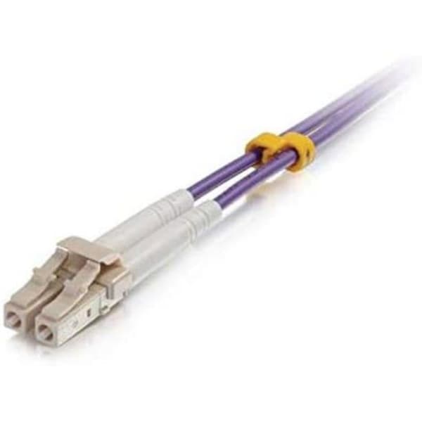 Fiberoptikkabel - C2G - LC-LC OM4 - 3 m - Lilla - LSZH