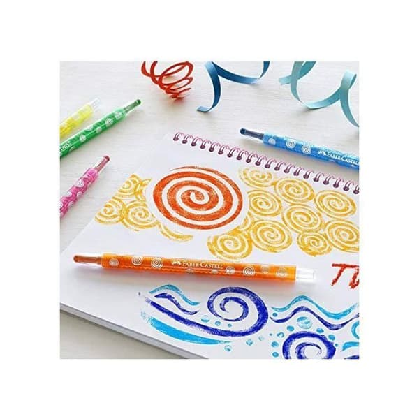 Faber-Castell 24 Vridbara vaxkritor.