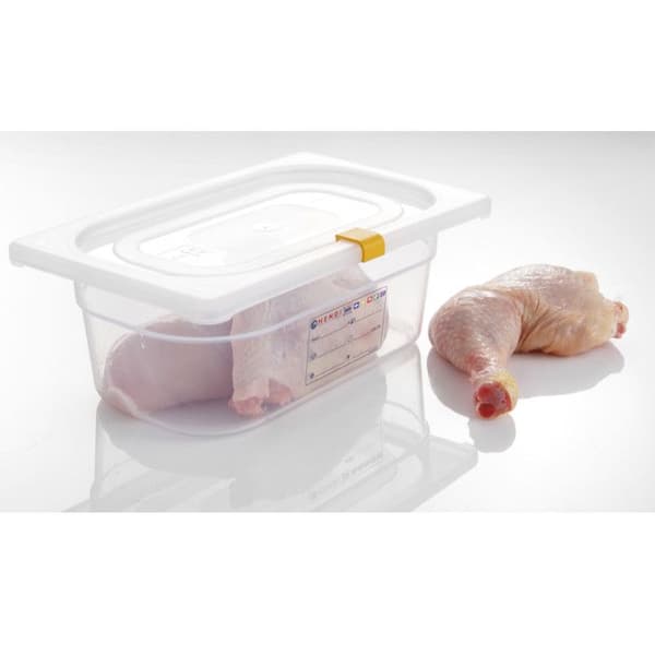 Bac Gastronorme GN 1/4 2,8L Transparent 265x162x(P)100 mm - Hendi