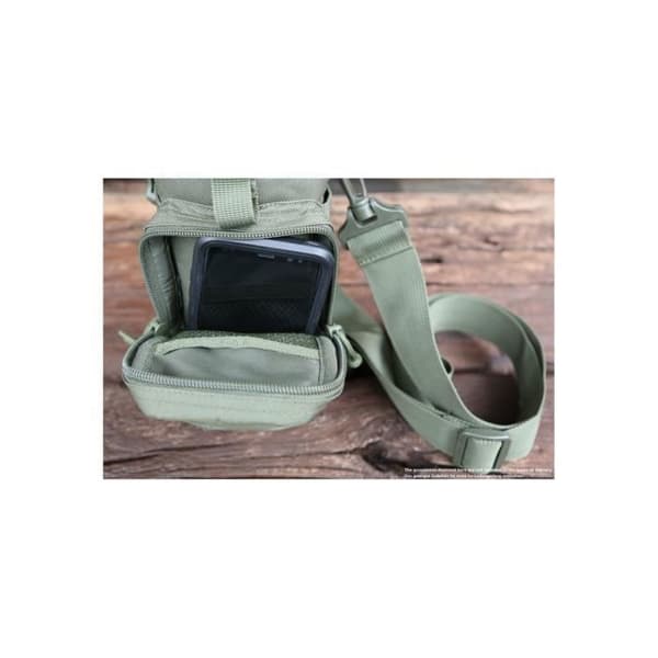 Porte Bouteille - Brandit - II - Grön Oliv - 100% Polyester - Molle-system - 1L