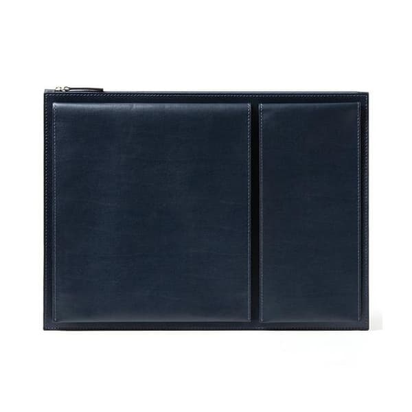 Datorväska - LEXON - Flat 14 Tum - Mörkblå - Högkvalitativ Polyester - Minimalistisk