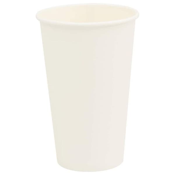 Papperskaffekoppar 1000 st 16oz 400ml vit