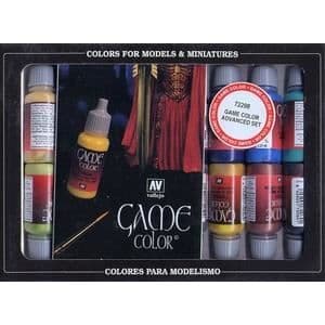 VAL72298 - Game Color Set - Advanced Set (x16) - Plast Modeling Paints