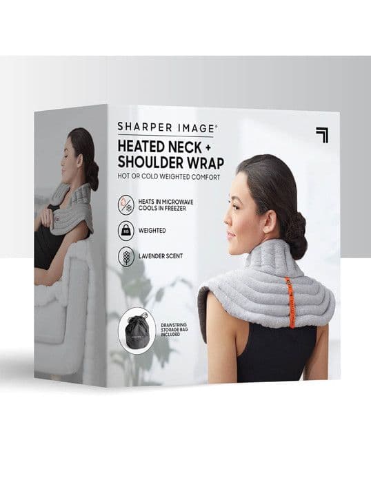 SHARPER IMAGE - Värmebehandlare för nacke och axlar