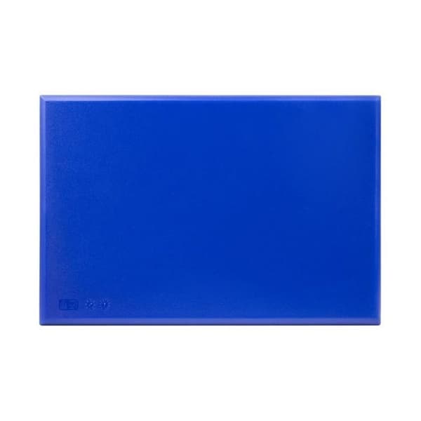 Blå högdensitetspolyetenskiva 600 x 450 mm - Hygiplas