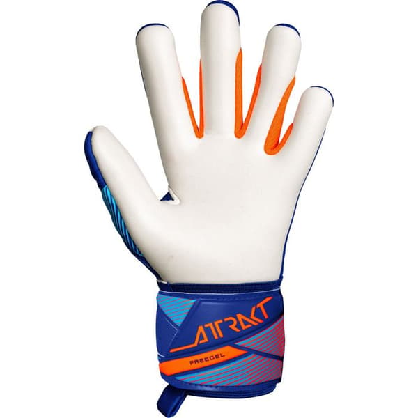 Målvaktshandskar barn Reusch Attrakt Freegel Advance - sharp blu/shock orang