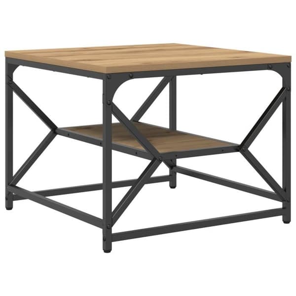 Låg bord - Ek - 51x50x40 cm - Rektangulär - Contemporary stil
