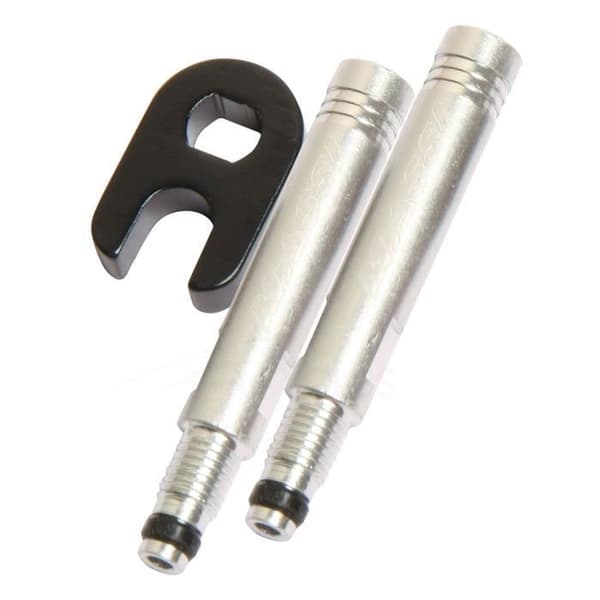 Massi Valve Extender 30mm Silver 2 st