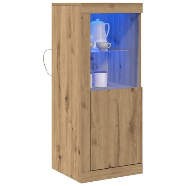 Buffé - Ek Artisan - 1 dörr - LED - Elegans Chic