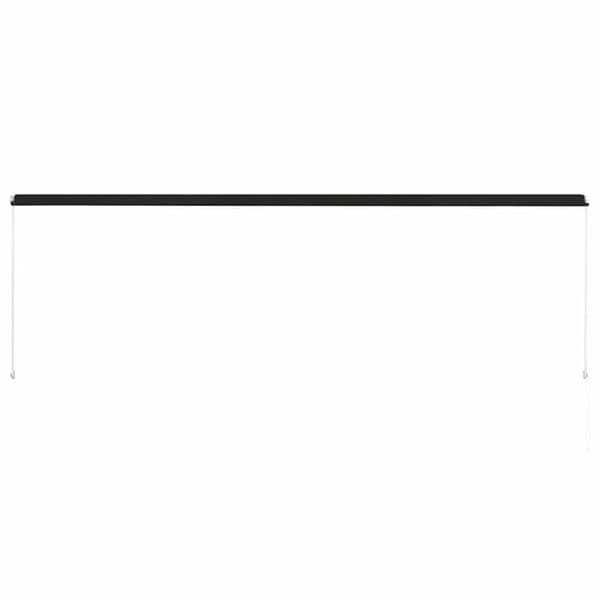 vidaXL Infällbar Markis 400x150 cm Antracit
