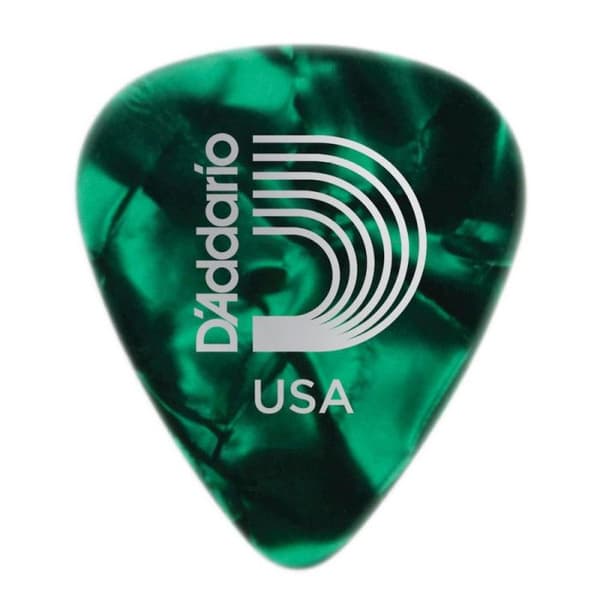 Planet Waves Green Planet Waves Guitar Picks, 10 Pack, Medium