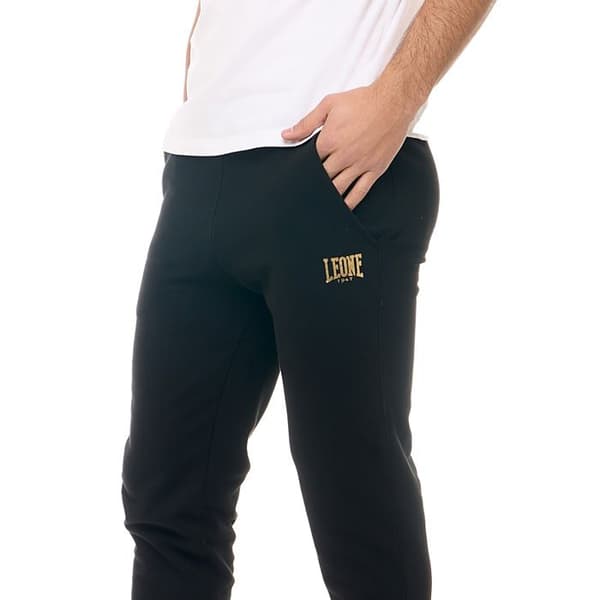 Joggingbyxor Leone New Gold - svart/guld