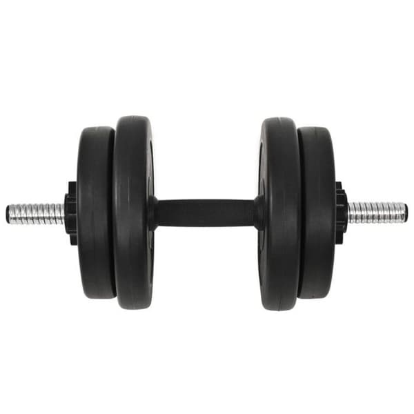 vidaXL Hantelset 14 st 20 kg