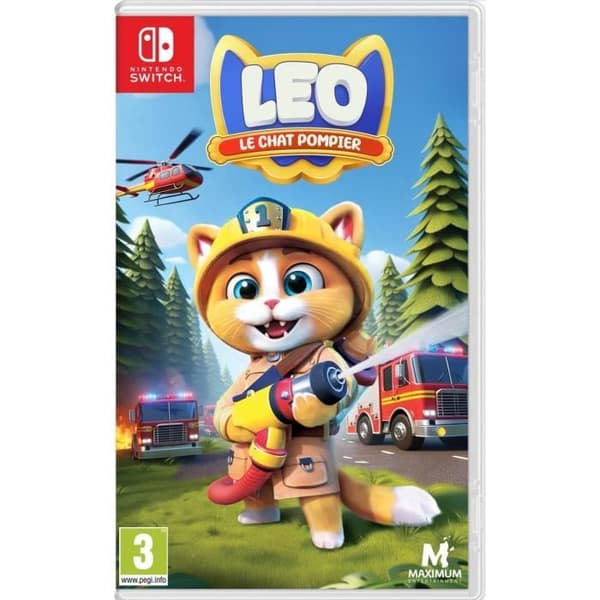 Leo the Fire Cat - Nintendo Switch-spel
