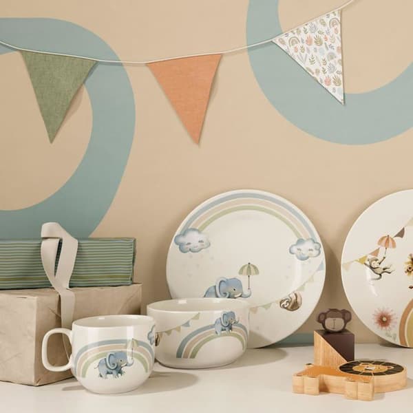 Barnservisset Villeroy & Boch Boho 3 delar - Rolig design